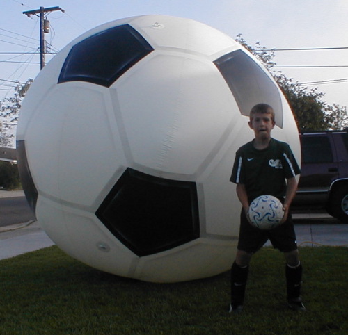 Sports Related Inflatables 8' soccer ball